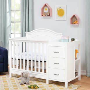 Mini crib store changer combo